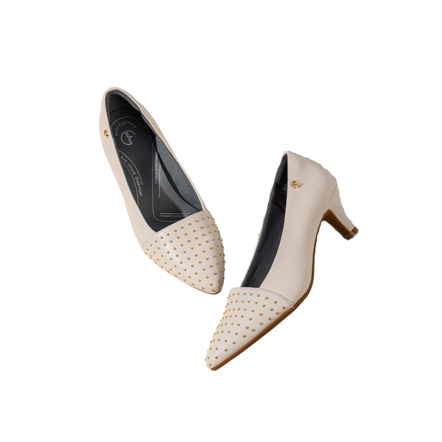 Comfortable Leather Heels Shoes