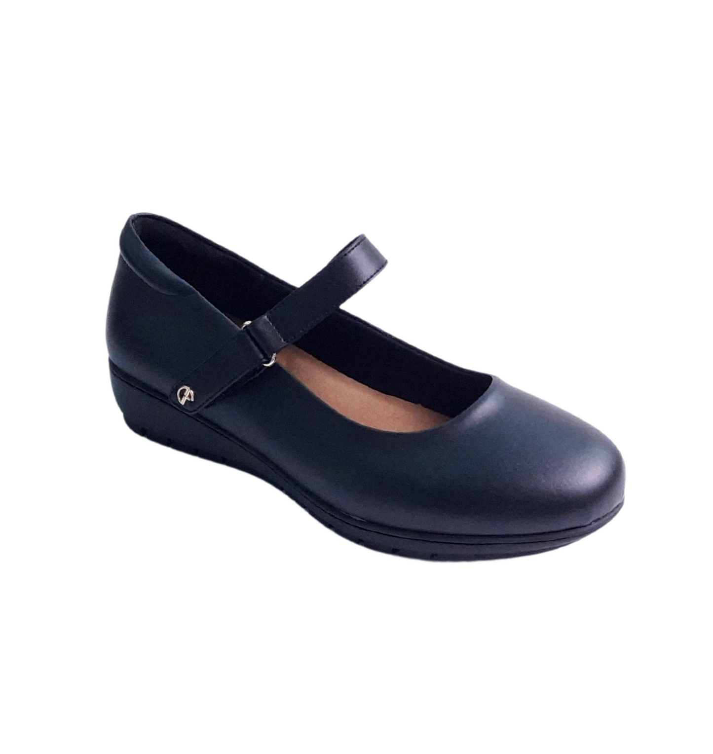 Italian Flats Black Leather
