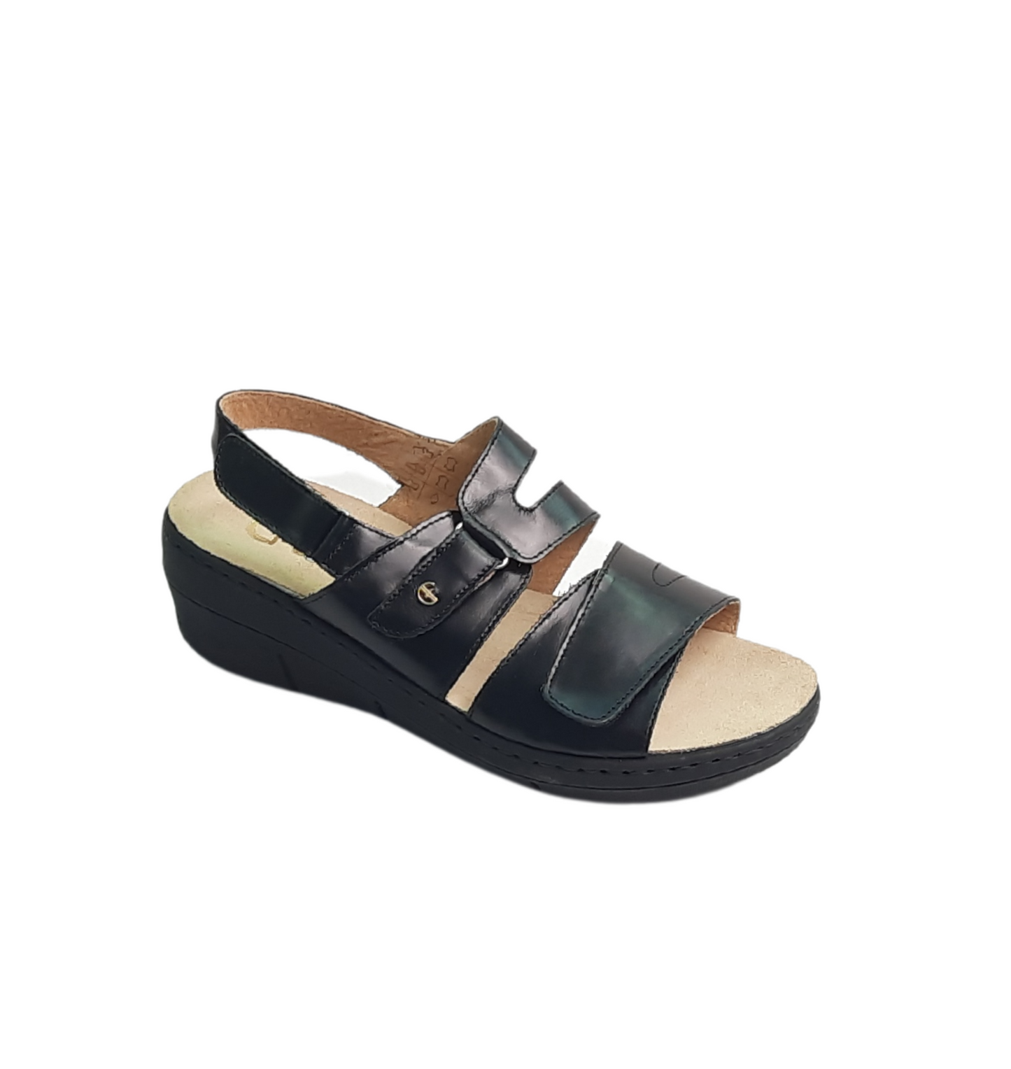 Womens Italian Black Sandals