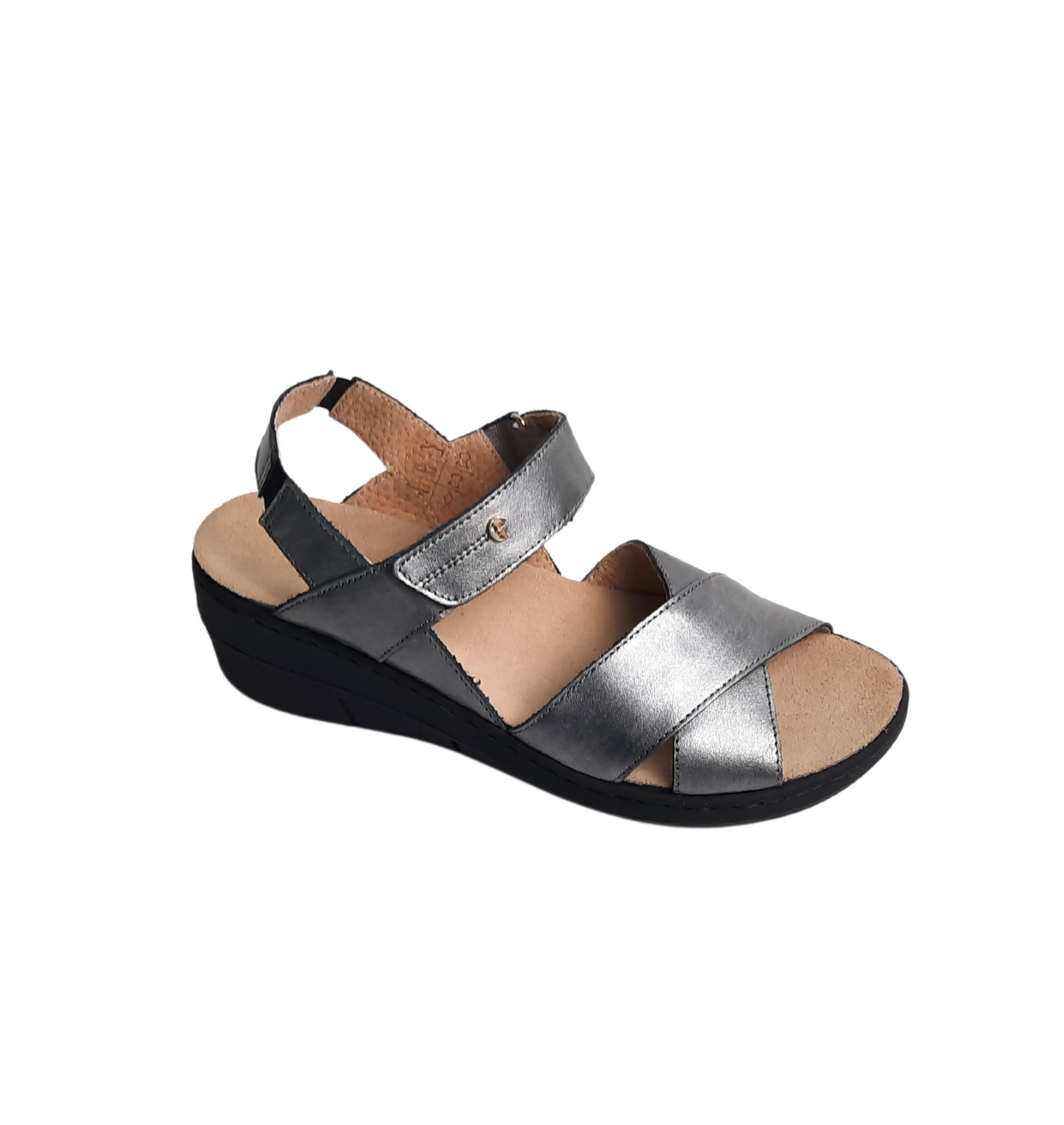 Womens Italian Silver Sandals