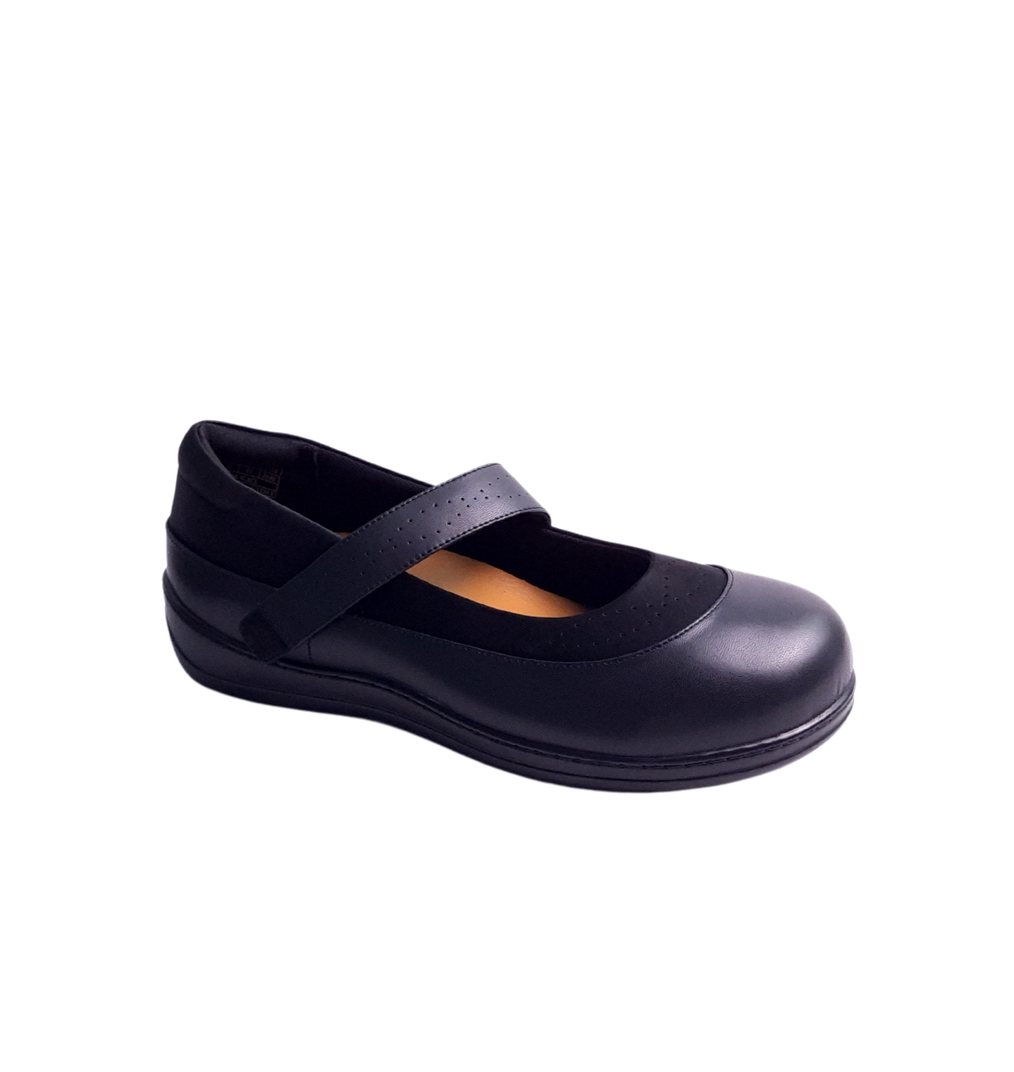 Italian Black Leather Flats