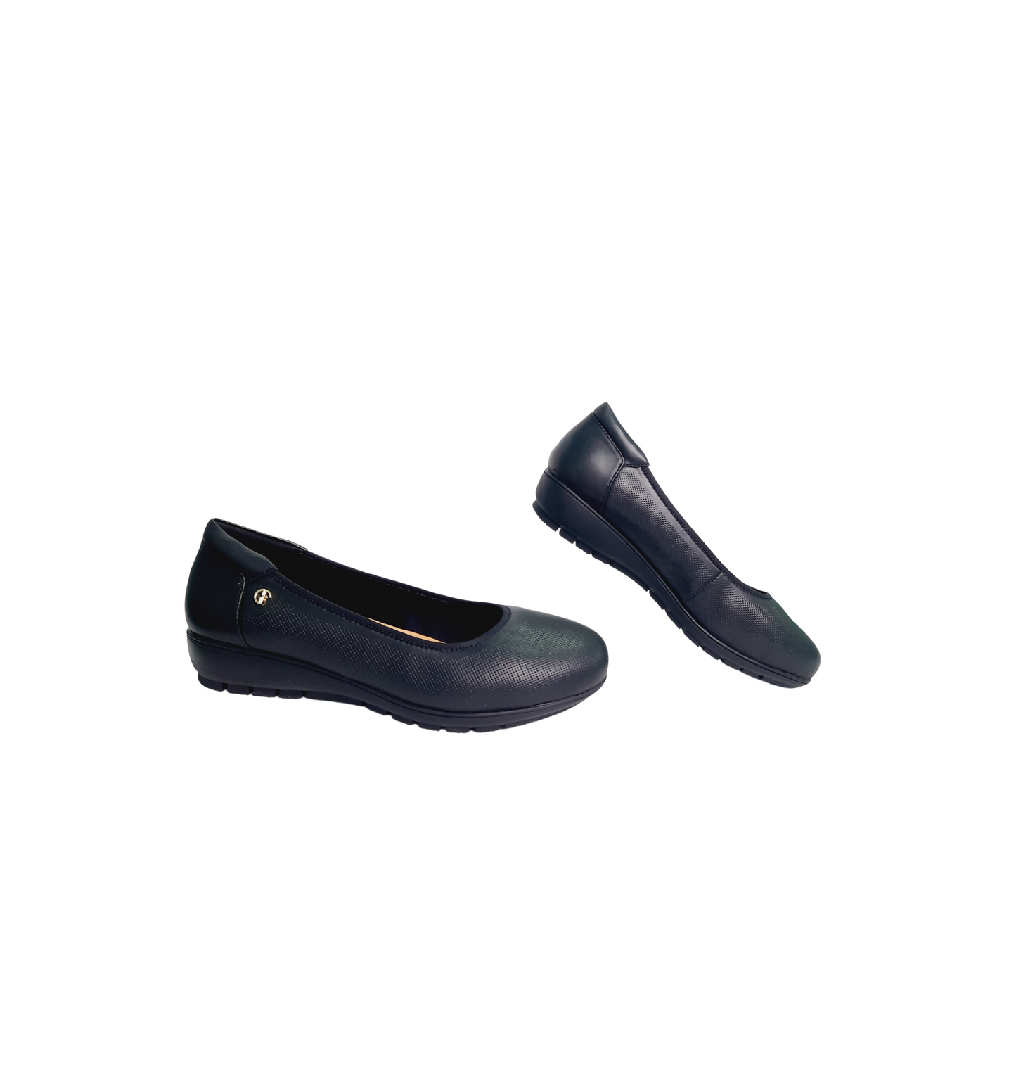 Womens Breathable Leather Flats