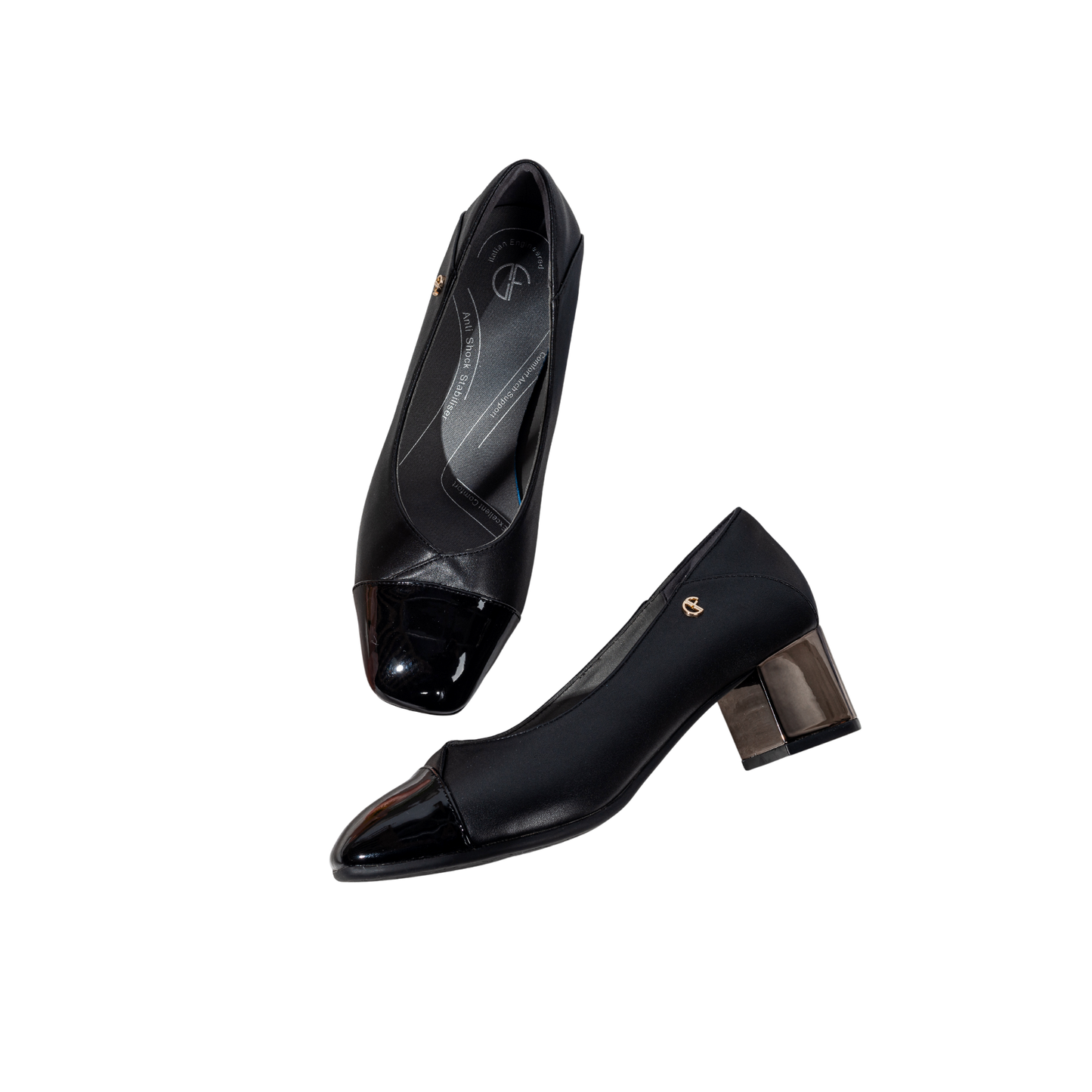 Women's Comfort Mid Heel Pumps