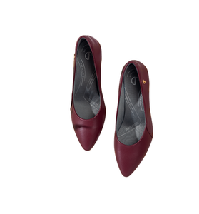 Comfortable Leather Heels Shoes