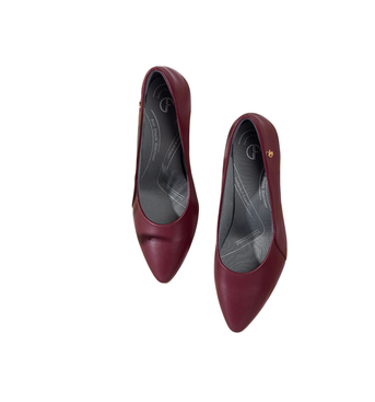 Comfortable Leather Heels Shoes