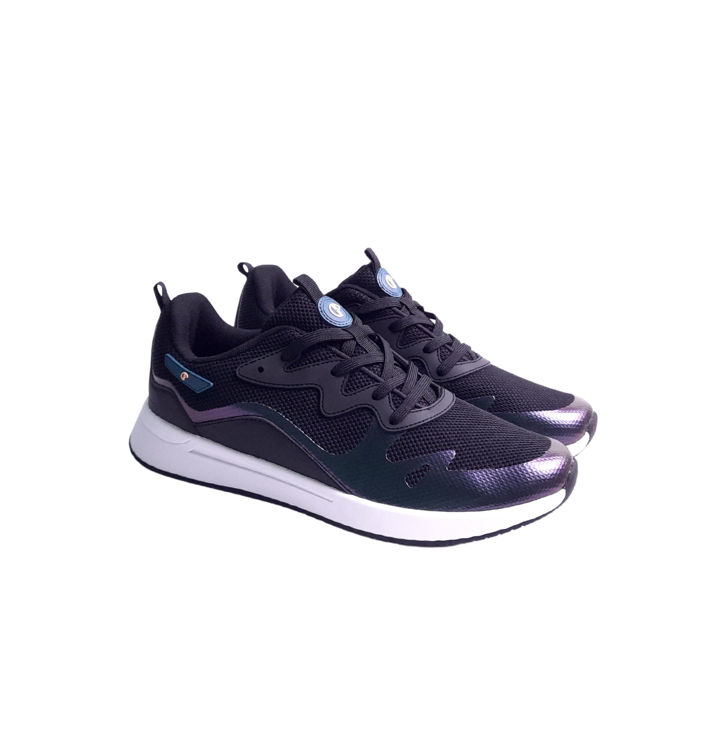 Prato Black Sport Shoes