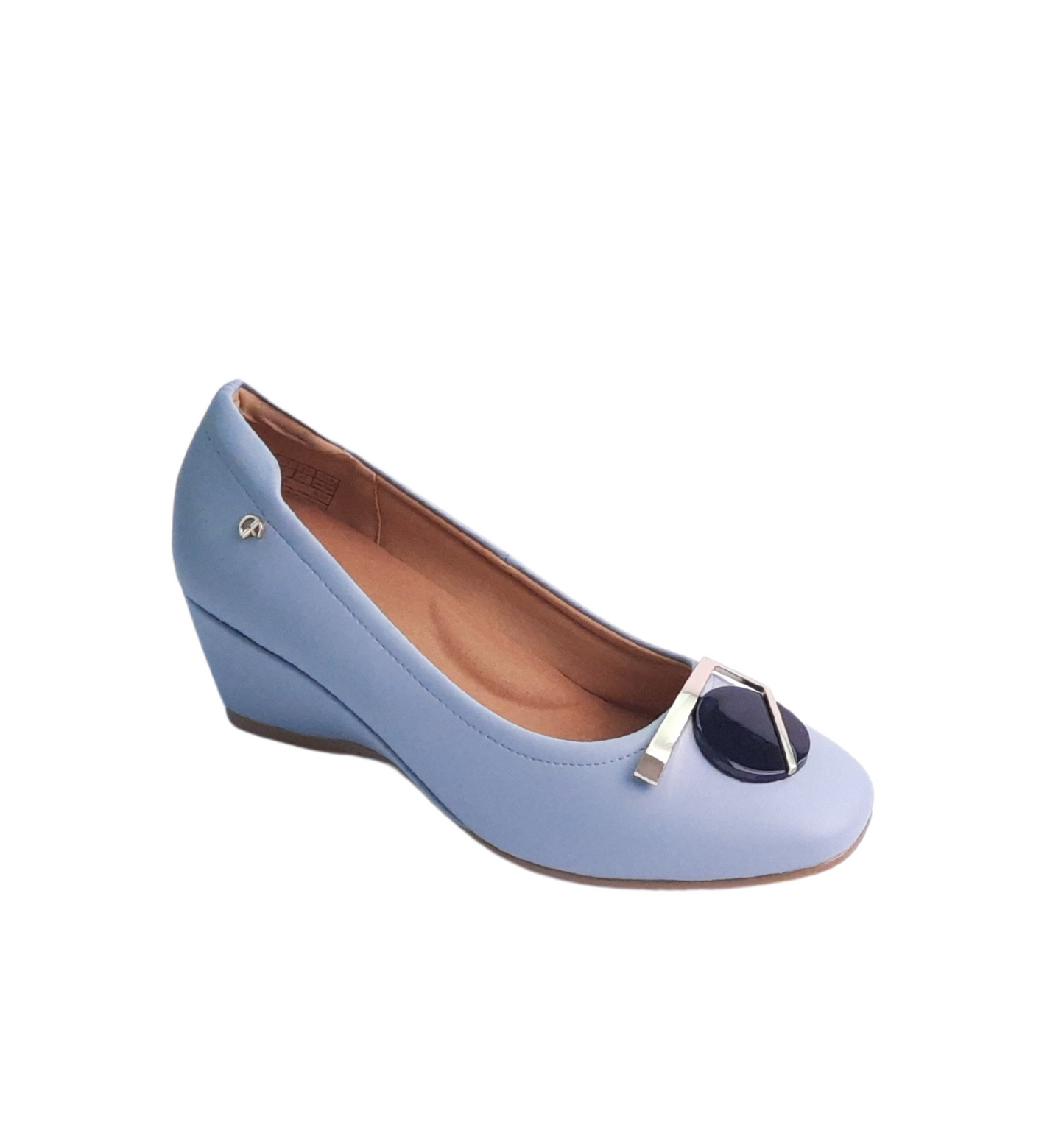 Italian Fashion Wedges Blue