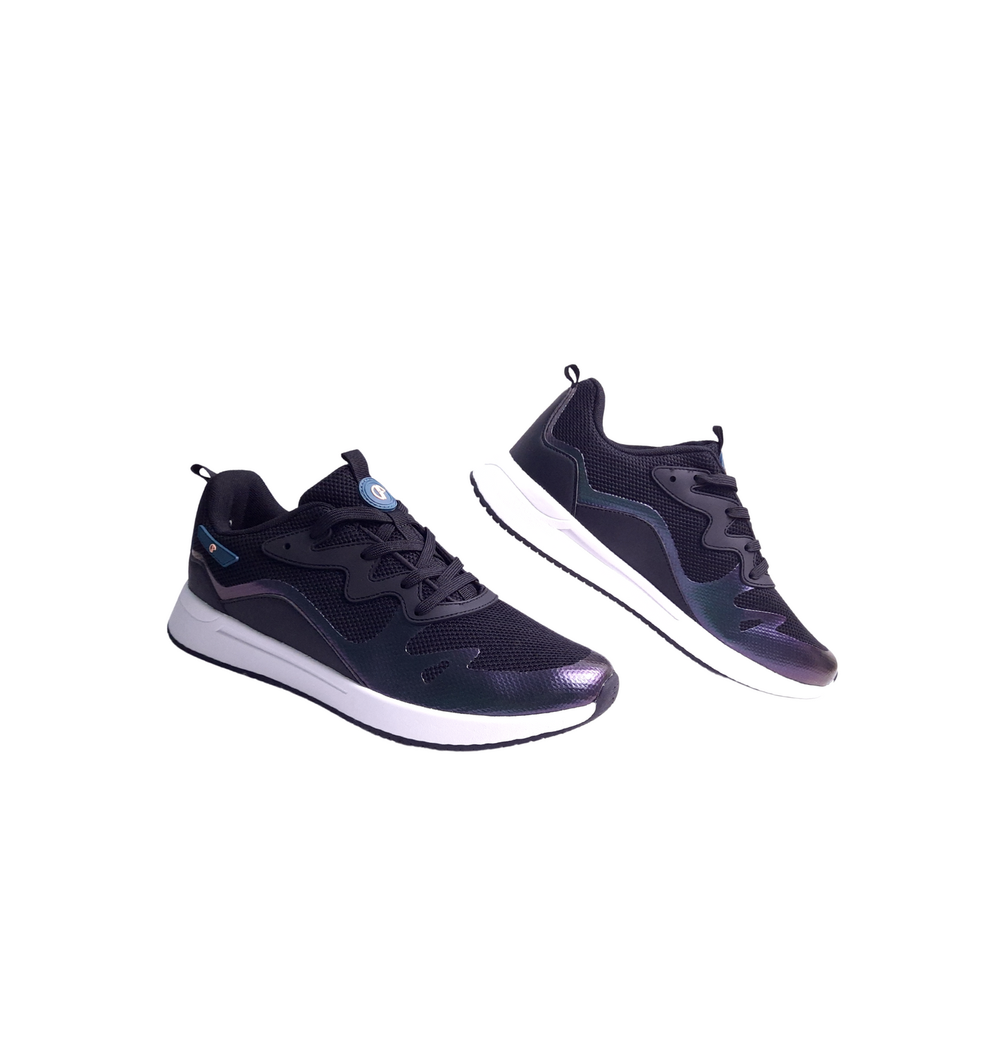 Prato Black Sport Shoes