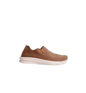 Men's Brown Comfort Slip-Ons