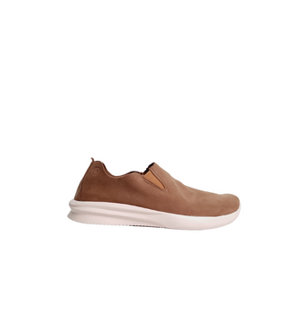 Men's Brown Comfort Slip-Ons