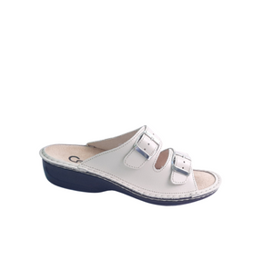 Italian Leather Sandals Beige