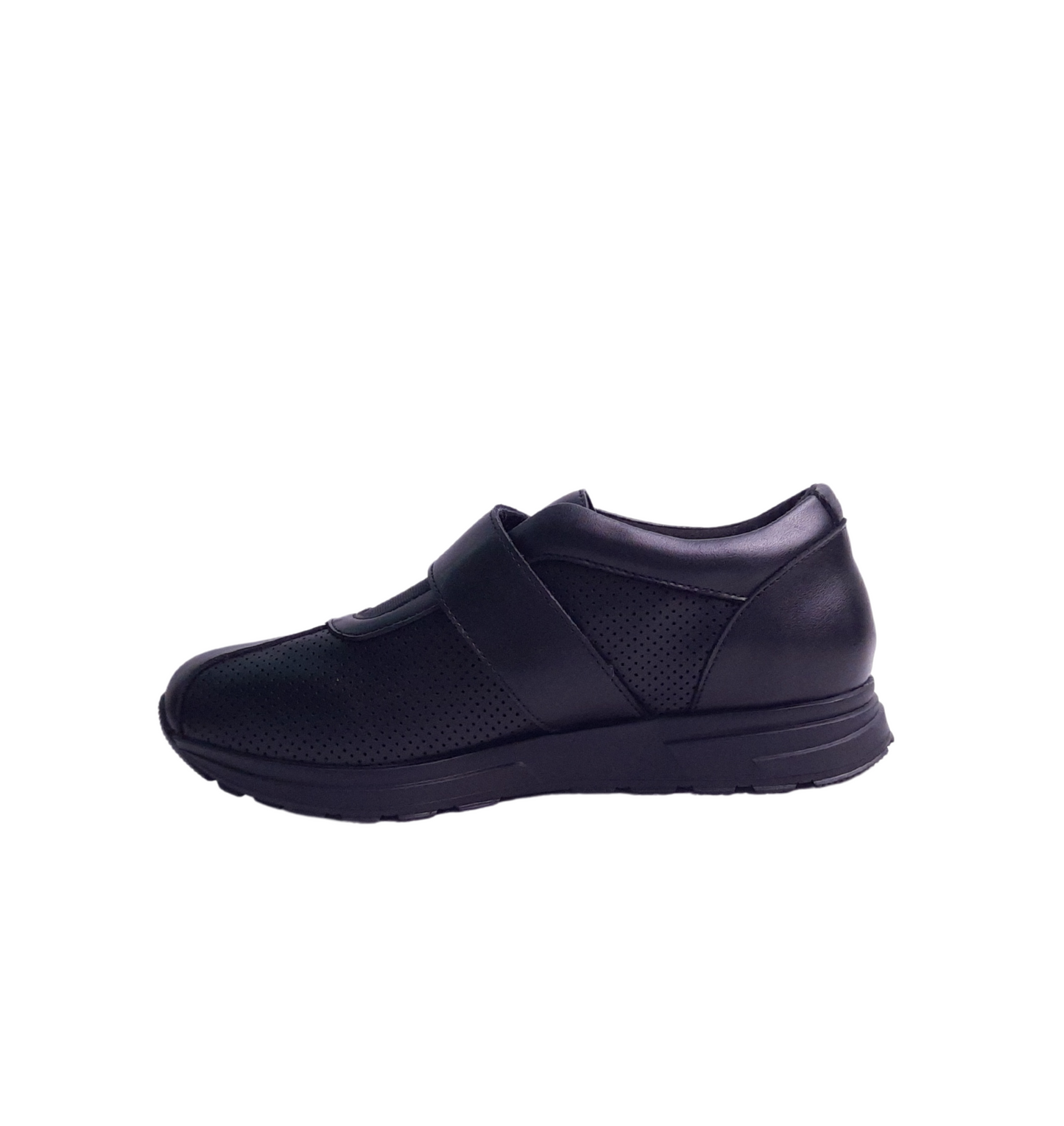 Italian Black Walking Shoes