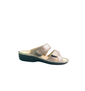 Italian Leather Sandals Bronze