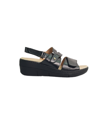 Womens Italian Black Sandals