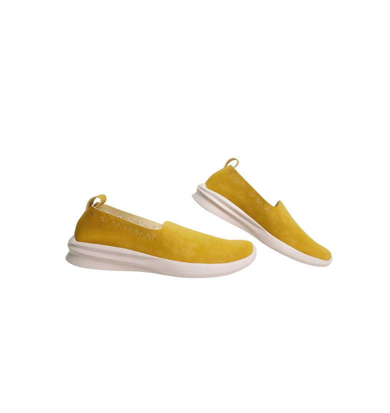 Girls gold slip on 2025 shoes