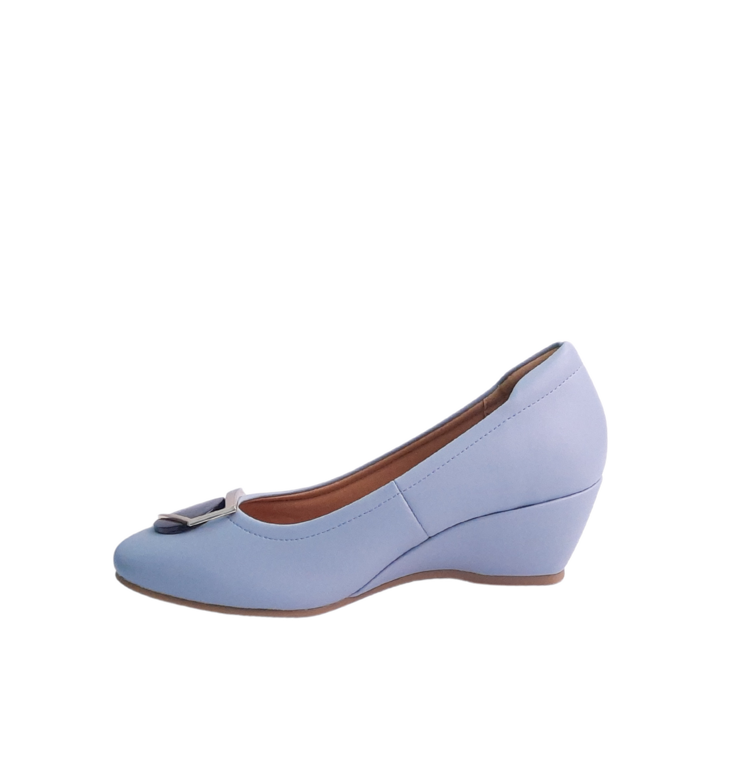 Italian Fashion Wedges Blue