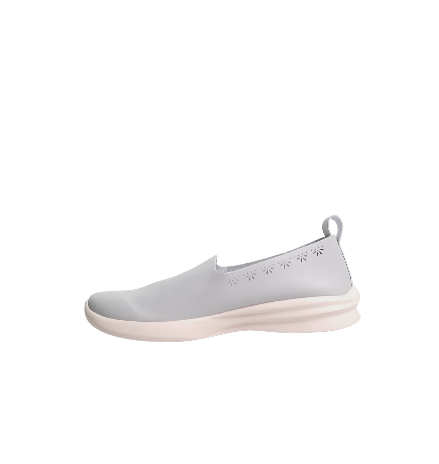 Women's Grey Comfort Slip-Ons