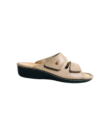 Italian Leather Sandals Beige