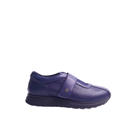 Italian Blue Walking Shoes