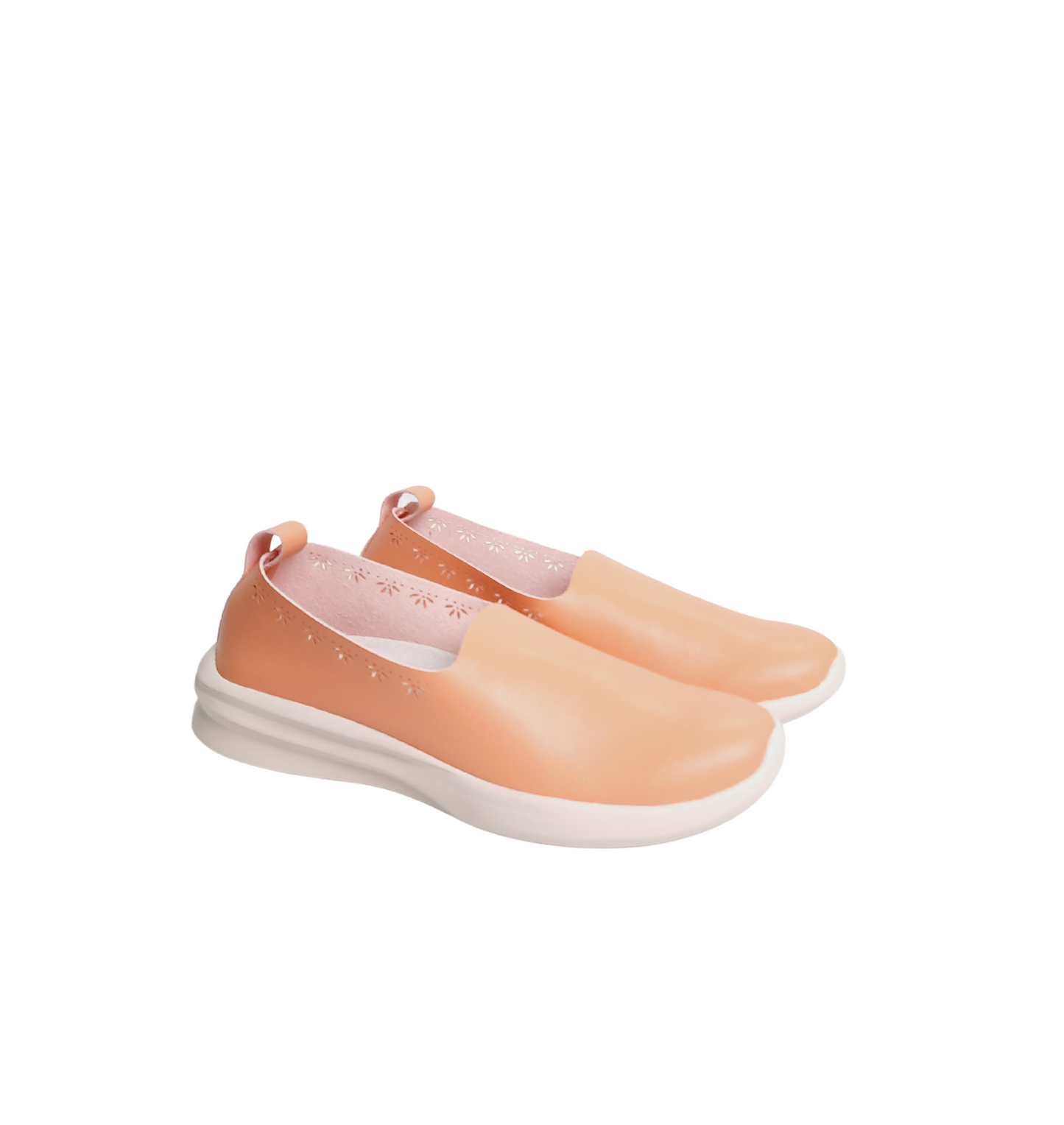 Women's Peach Comfort Slip-Ons