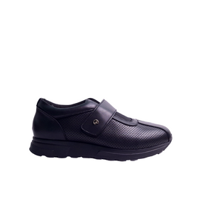 Italian Black Walking Shoes