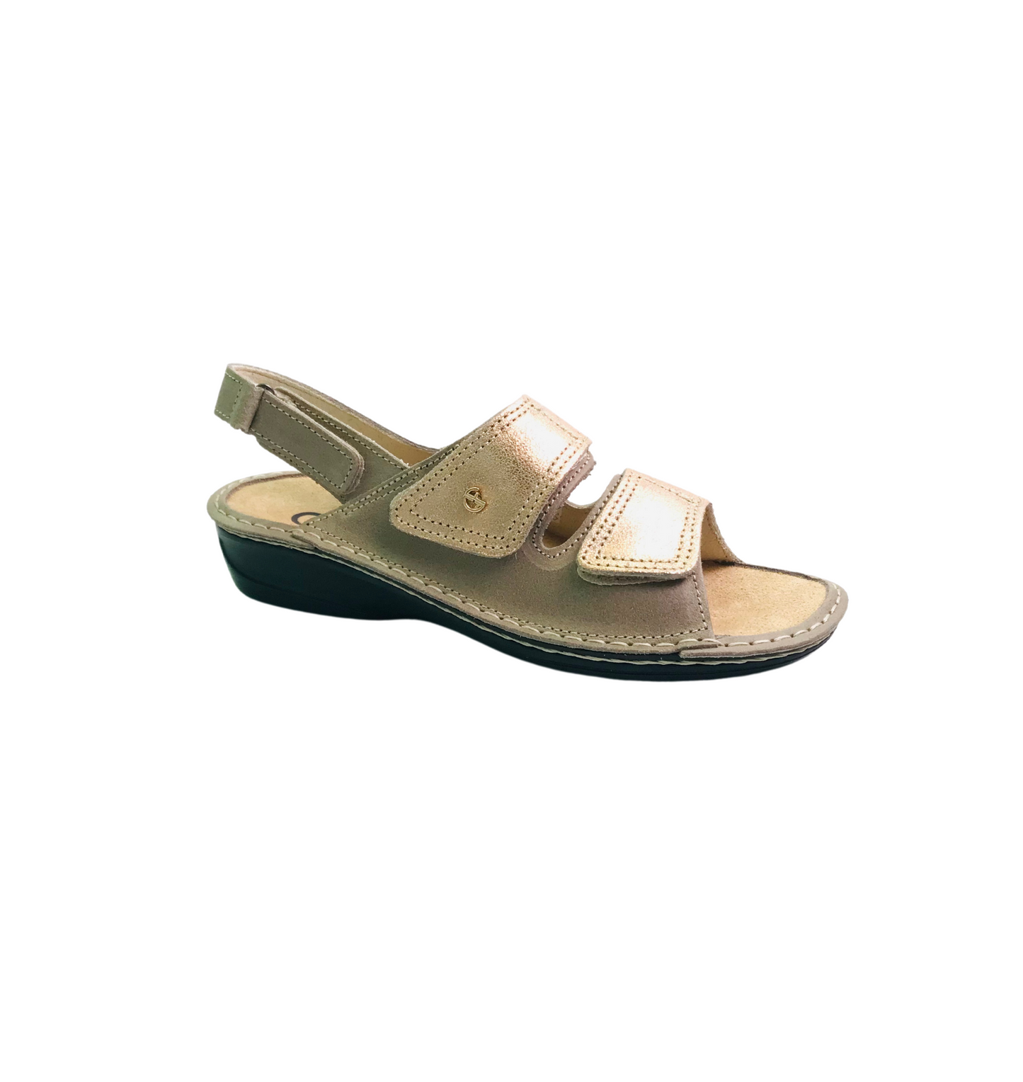 Forli Italian Sandals Gold