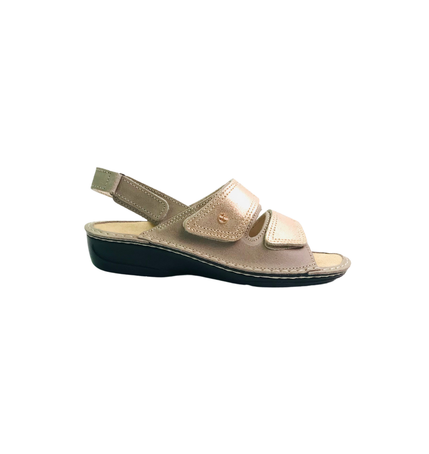 Forli Italian Sandals Gold