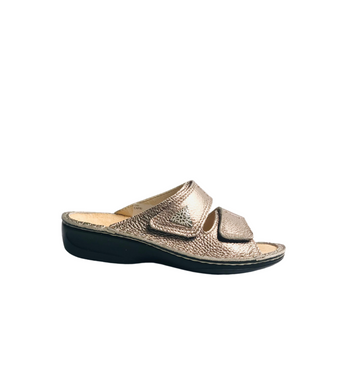 Italian Leather Sandals Bronze