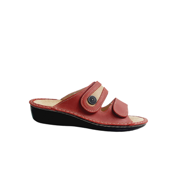 Italian Leather Rosso Sandals