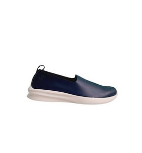 Women's Blue Comfort Slip-Ons