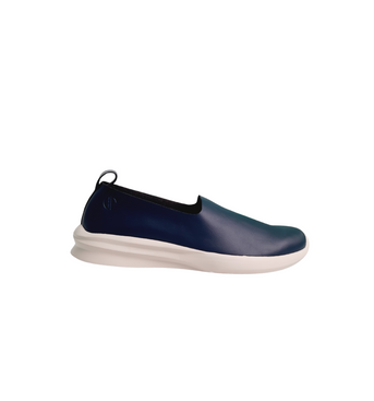 Women's Blue Comfort Slip-Ons