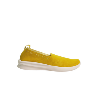 Women's Gold Comfort Slip-Ons