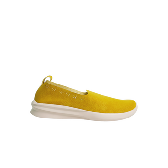 Women's Gold Comfort Slip-Ons