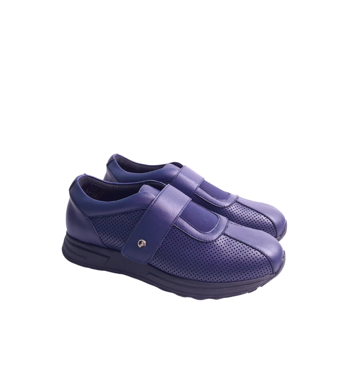 Italian Blue Walking Shoes