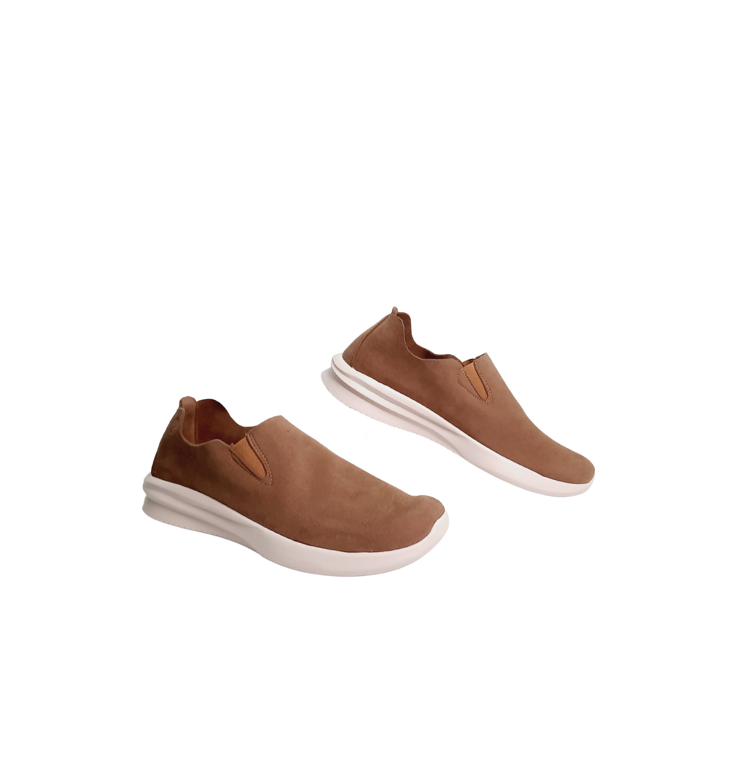 Men's Brown Comfort Slip-Ons