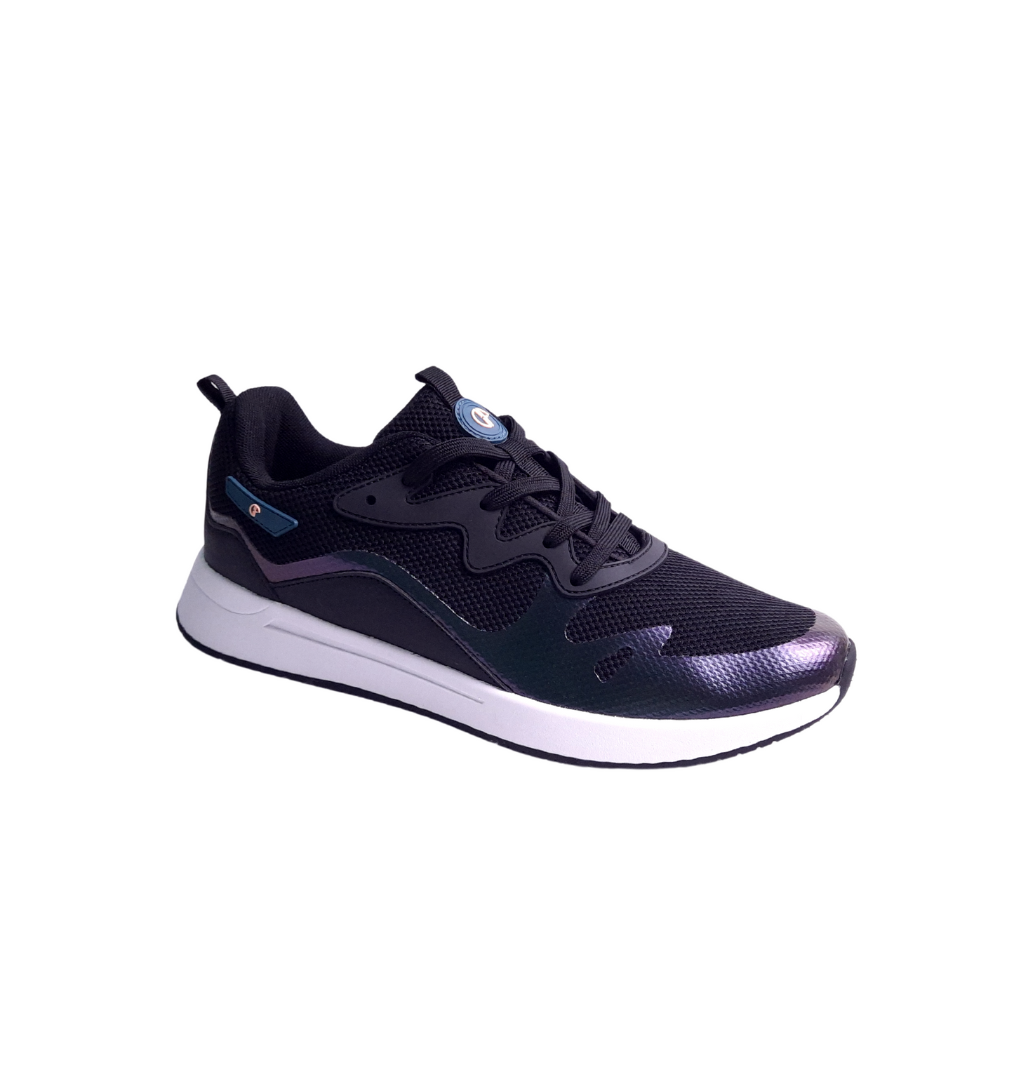 Prato Black Sport Shoes