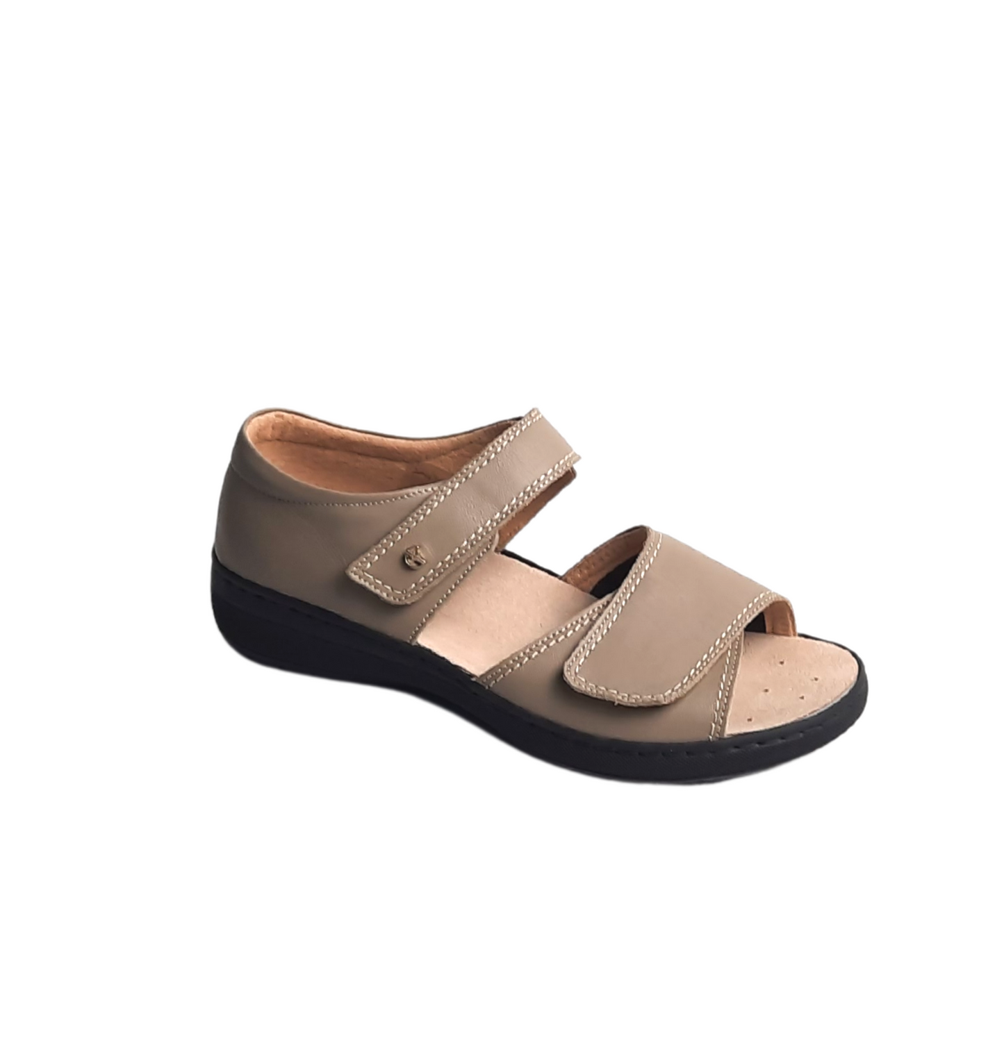 Womens Italian Beige Sandals